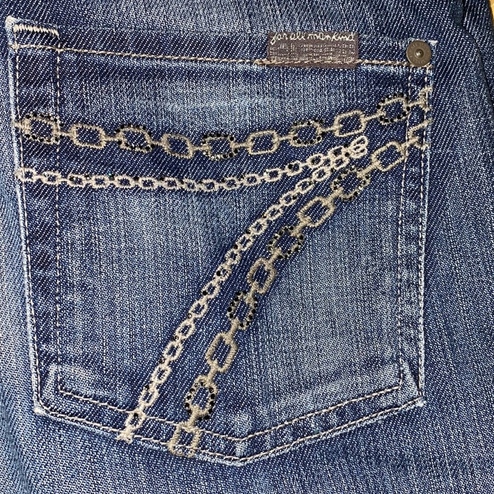 7 for all man kind jeans 32 inch inseam - Picture 3 of 6